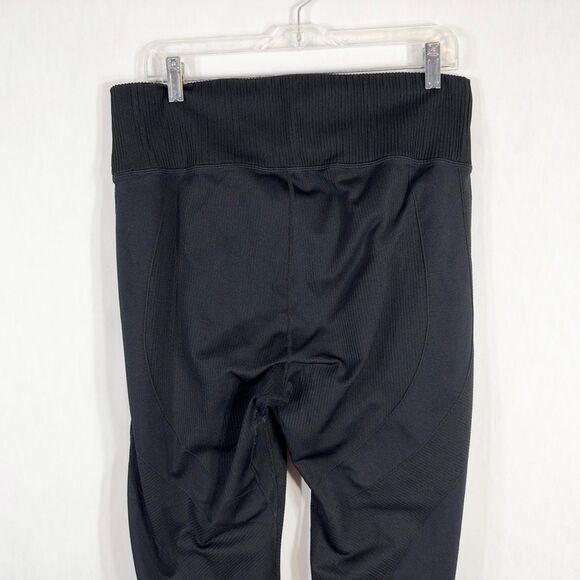 Old Navy Plus Size 2X Activewear Leggings Black Textured High‎ Rise Pants 1372 - Picture 5 of 8